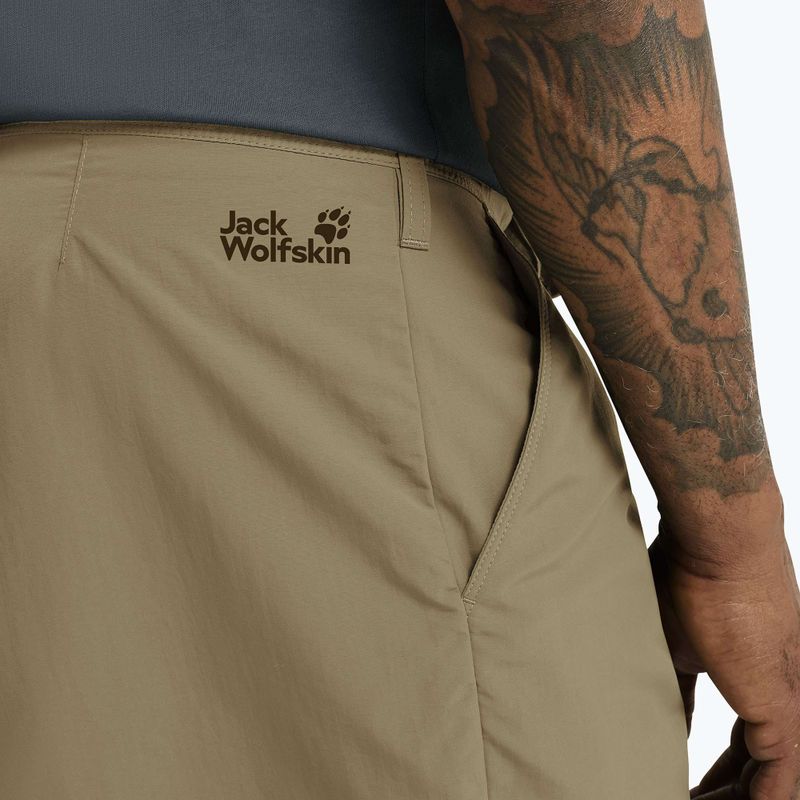Шорти трекінгові чоловічі Jack Wolfskin Duneland hazel wood 5