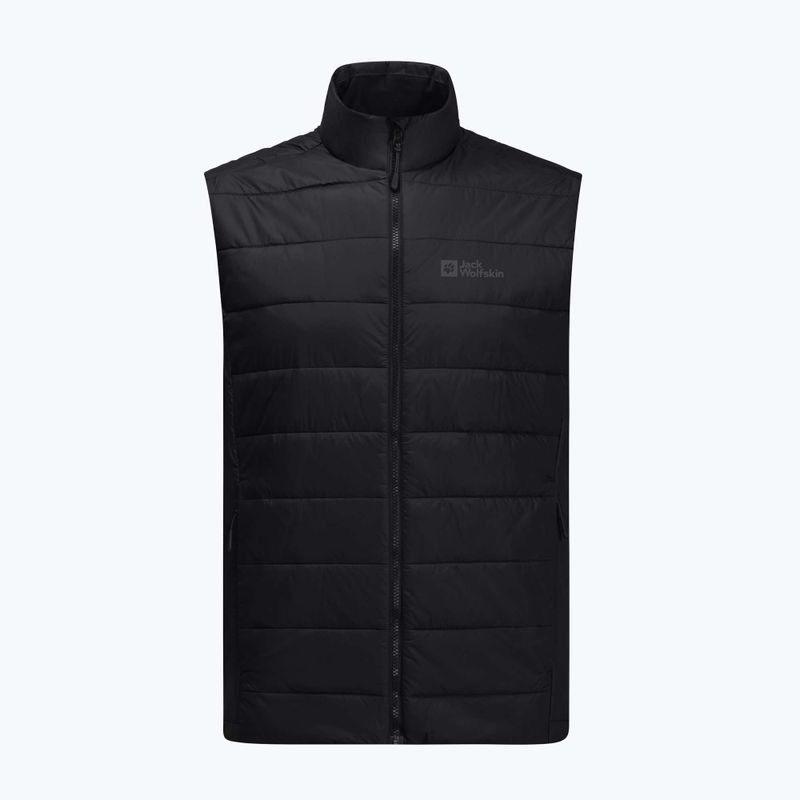 Чоловіча туристична безрукавка Jack Wolfskin Lapawa Ins чорна 6