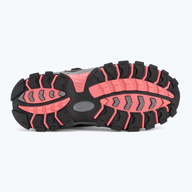 Черевики зимові дитячі KangaROOS K-Robi KTX jet black/daisy pink 4