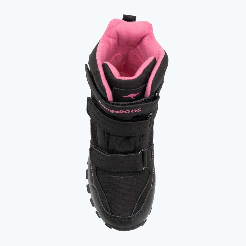Черевики зимові дитячі KangaROOS K-Robi KTX jet black/daisy pink 7