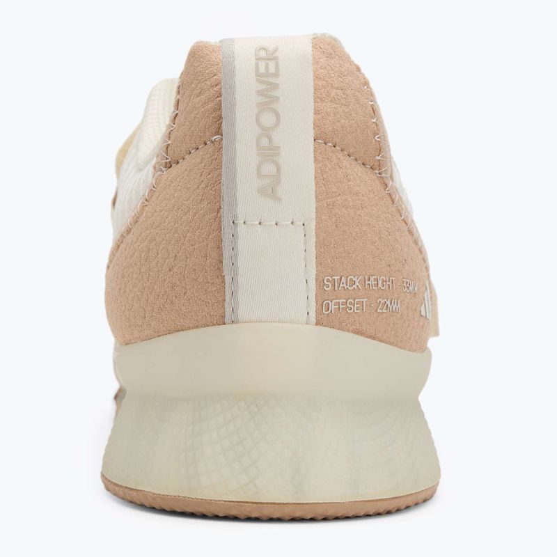 Кросівки для важкої атлетики adidas Adipower Weightlifting III off white 6