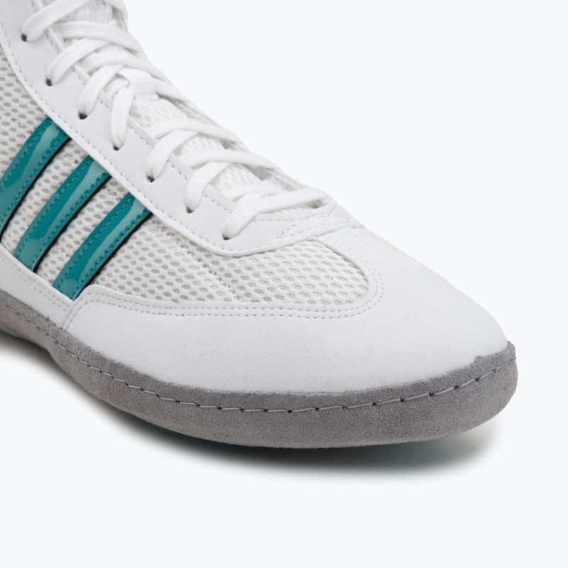 Кросівки боксерські adidas Combat Speed.4 footwear white/purple team/grey three 7