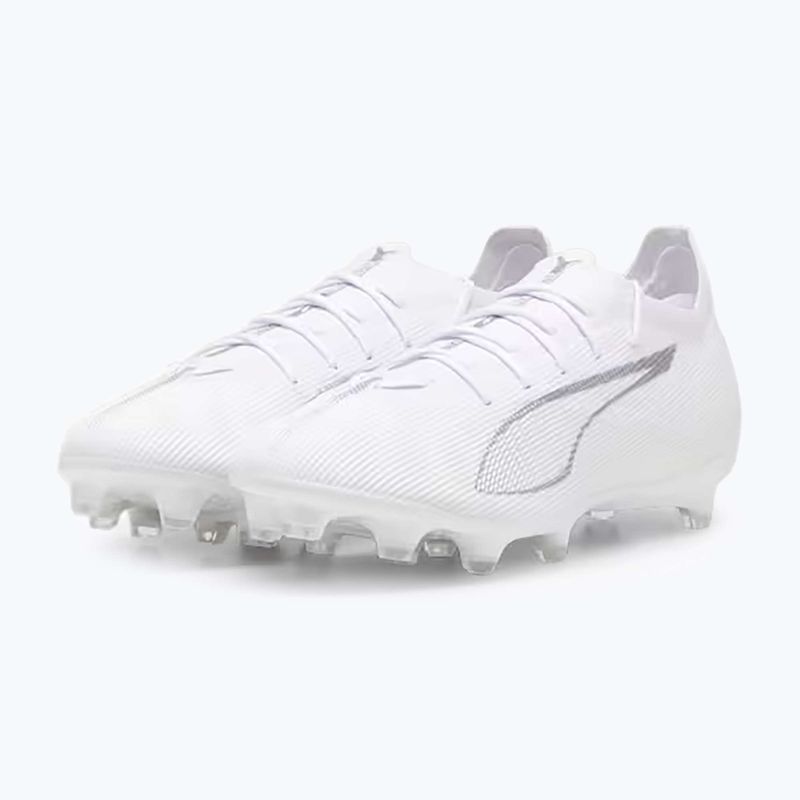 Кросівки футбольні PUMA Ultra 5 Pro FG/AG puma white/puma white 8