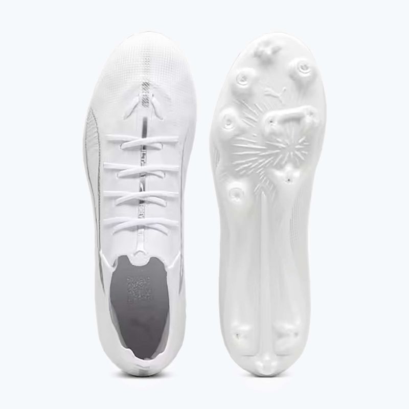 Кросівки футбольні PUMA Ultra 5 Pro FG/AG puma white/puma white 11