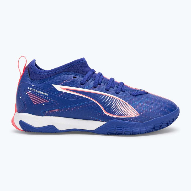 Дитячі футбольні бутси PUMA Ultra 5 Match It + Mid Jr лазуровий лазур / пума білий / захід сонця 2