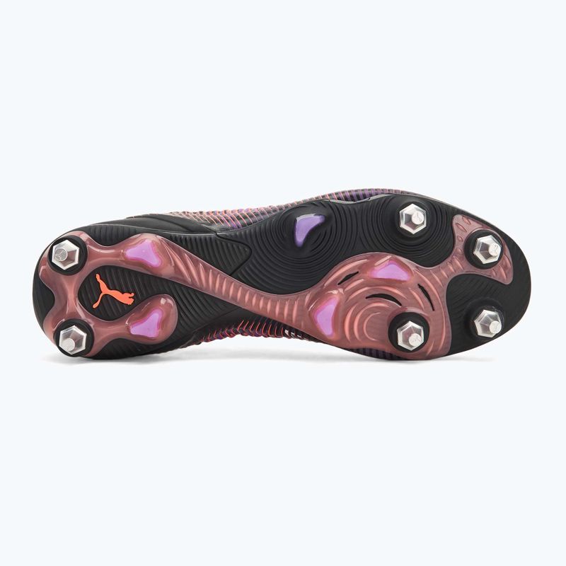 Кросівки футбольні чоловічі PUMA Future 8 Ultimate MxSG puma black/puma white/glowing red 4