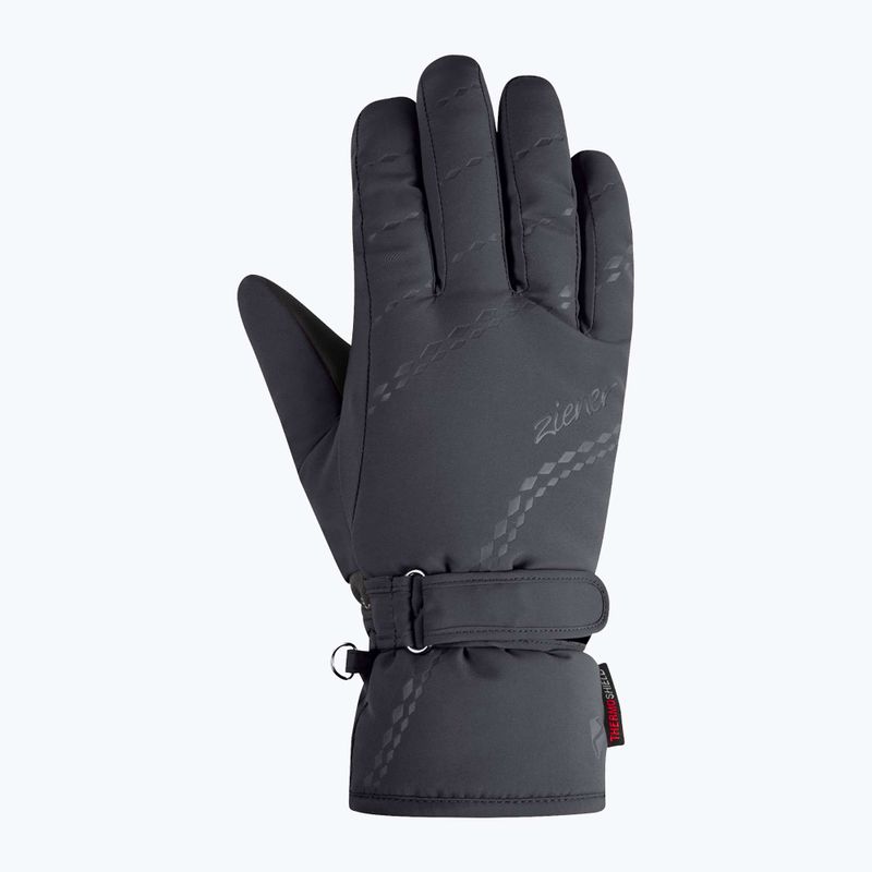 Рукавиці гірськолижні жіночі ZIENER Keva-Z PR black 2