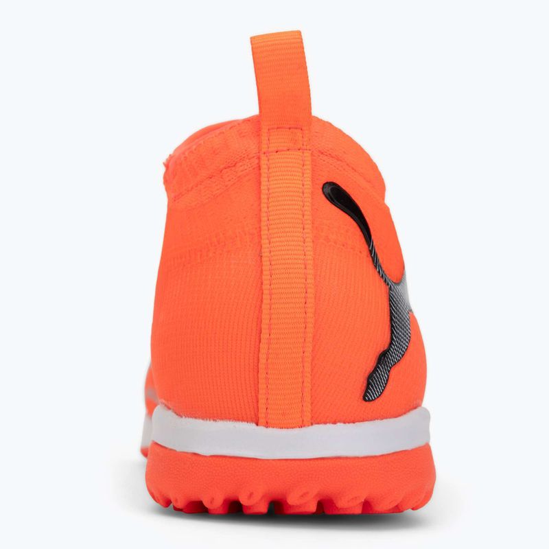 Кросівки футбольні дитячі PUMA Future 9 Match TT + Mid Jr glowing red/puma white/puma black/puma silver 6