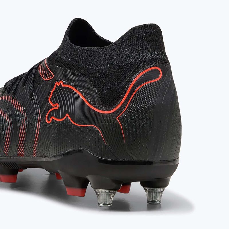 Кросівки футбольні PUMA Future 9 Match MxSG puma black/glowing red/strong grey 9