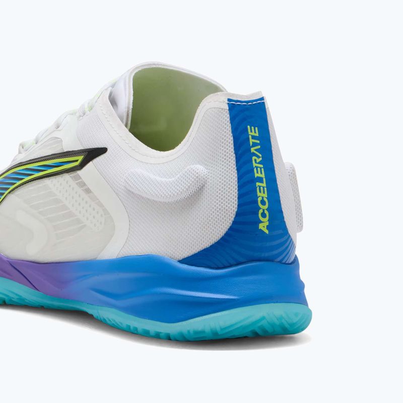 Кросівки гандбольні PUMA Accelerate Nitro SQD 4 Game On puma white/glowing red/ultra blue 13