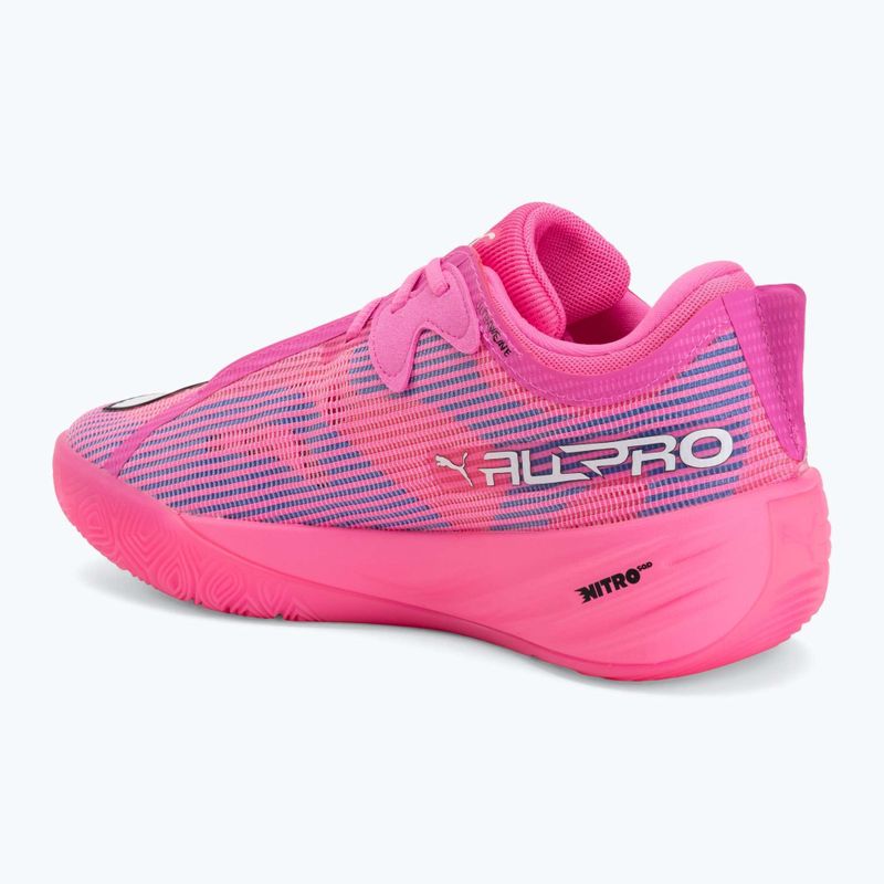 Кросівки баскетбольні PUMA All-Pro NITRO 2 Showtime poison pink/bright aqua/lime squeeze 3