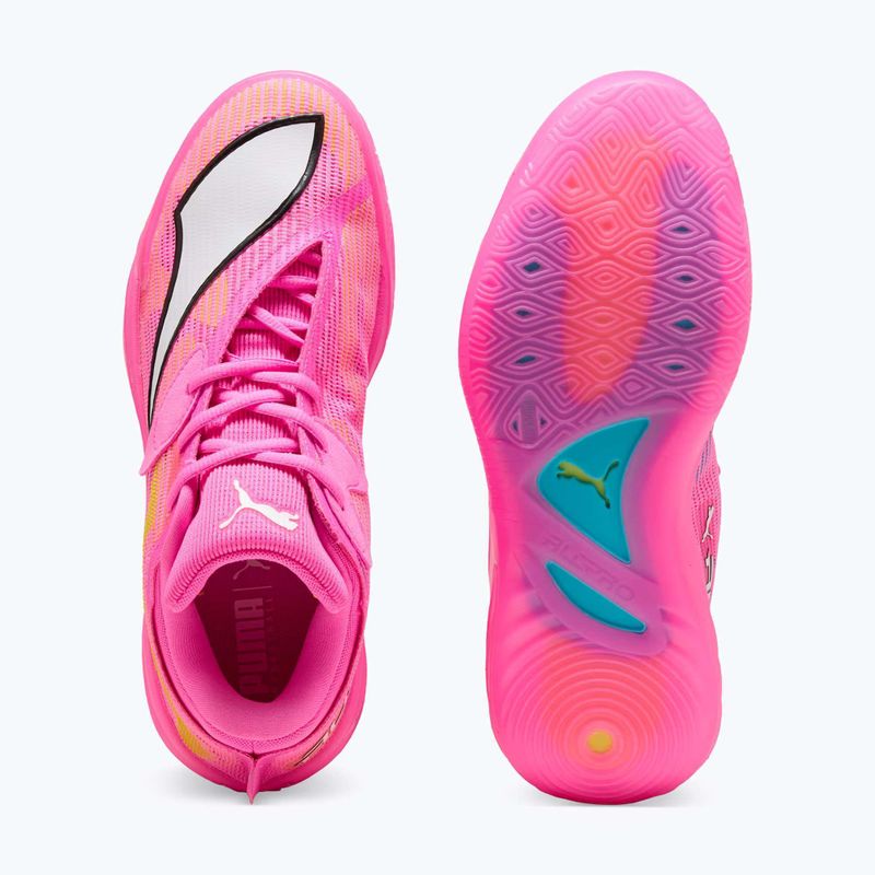 Кросівки баскетбольні PUMA All-Pro NITRO 2 Showtime poison pink/bright aqua/lime squeeze 10