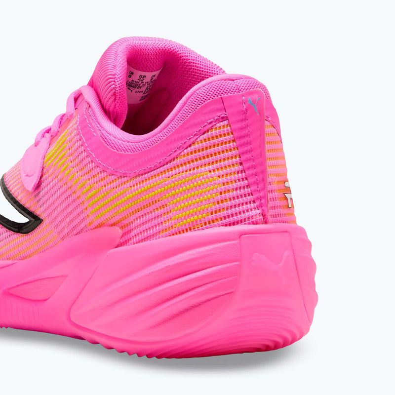 Кросівки баскетбольні PUMA All-Pro NITRO 2 Showtime poison pink/bright aqua/lime squeeze 12