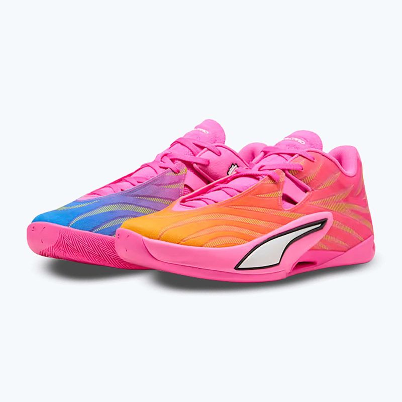 Кросівки баскетбольні PUMA All-Pro NITRO 2 Elite poision pink/ultra blue/lime squeeze 10