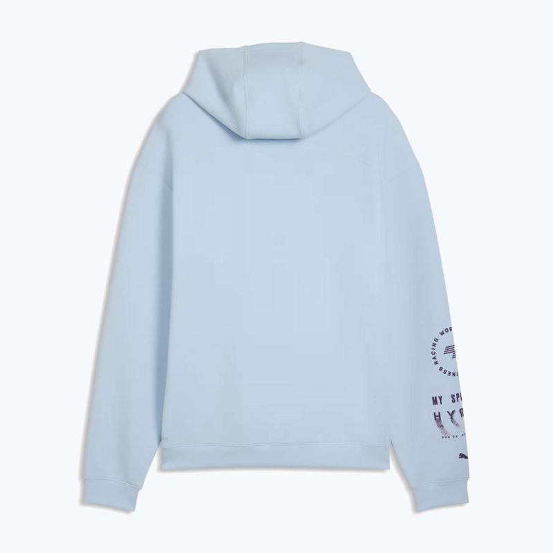 Кофта для тренувань чоловіча PUMA Hyrox Cloudspun Hoodie 68 gray 2