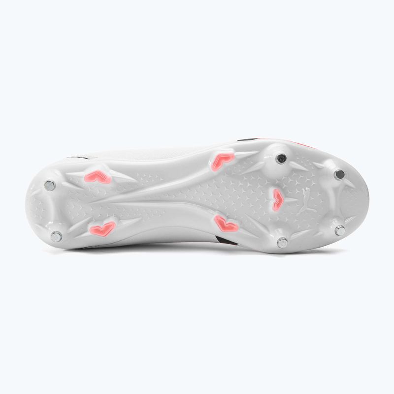 Футбольні бутси чоловічі PUMA Ultra Play MxSg puma white/puma black/fire orchid 5