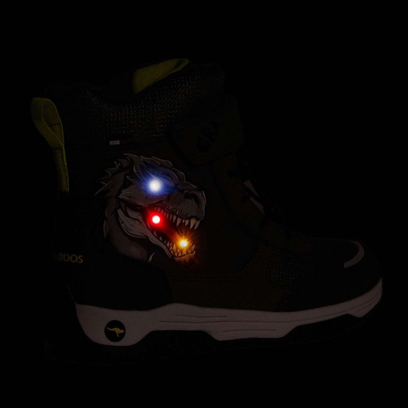 Снігоступи дитячі KangaROOS K-MJ Edison EV RTX SL olive / limetta dino 8