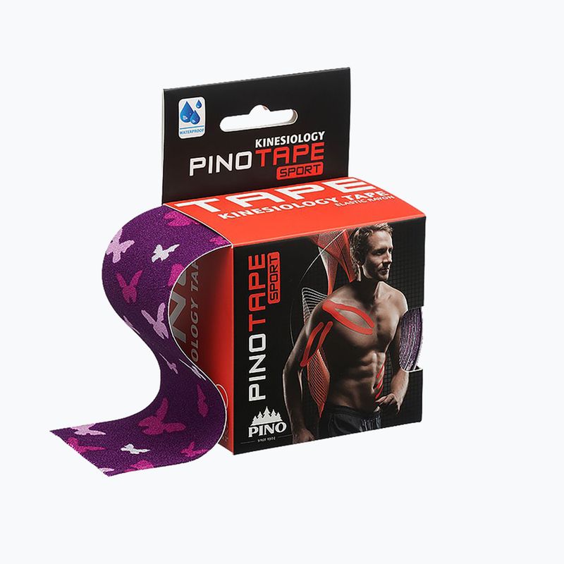 Кінезіотейп PinoTape Prosport фіолетовий 45124 2