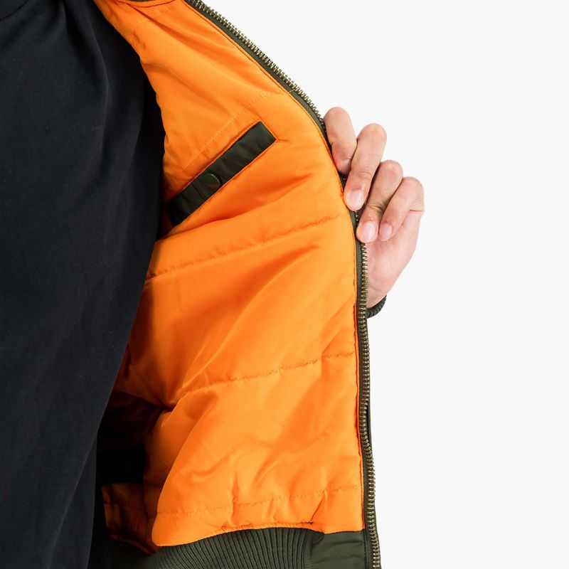 Куртка чоловіча Alpha Industries MA-1 VF 59 Vintage Fit Bomber dark green 5