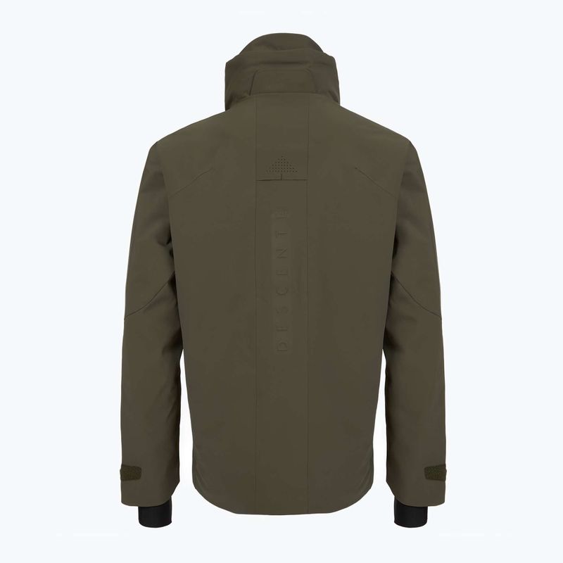 Куртка гірськолижна чоловіча Descente Swiss sturdy green 9