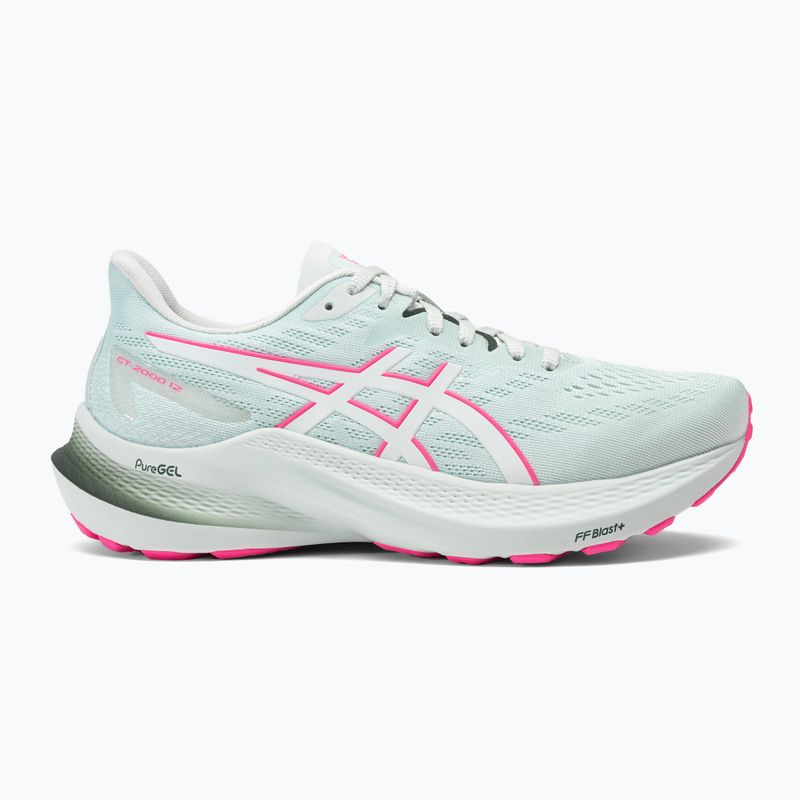 Жіночі бігові кросівки ASICS GT-2000 12 чиста аква/білий 2