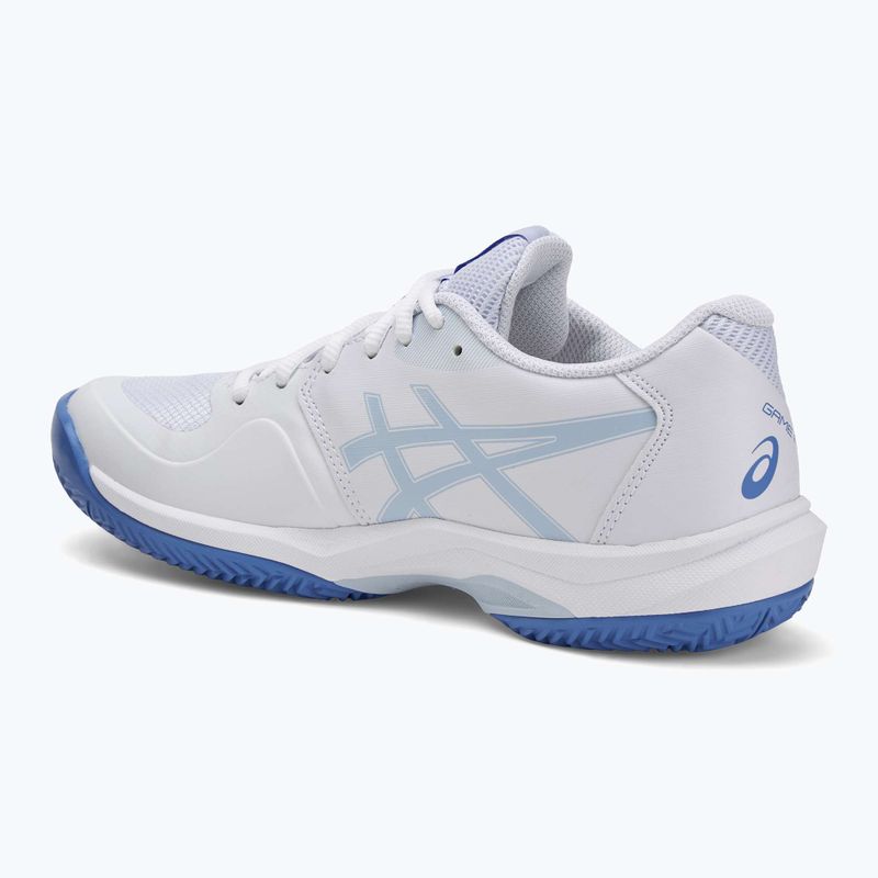 Кросівки тенісні жіночі ASICS Game FF Clay W white/blue coast 3
