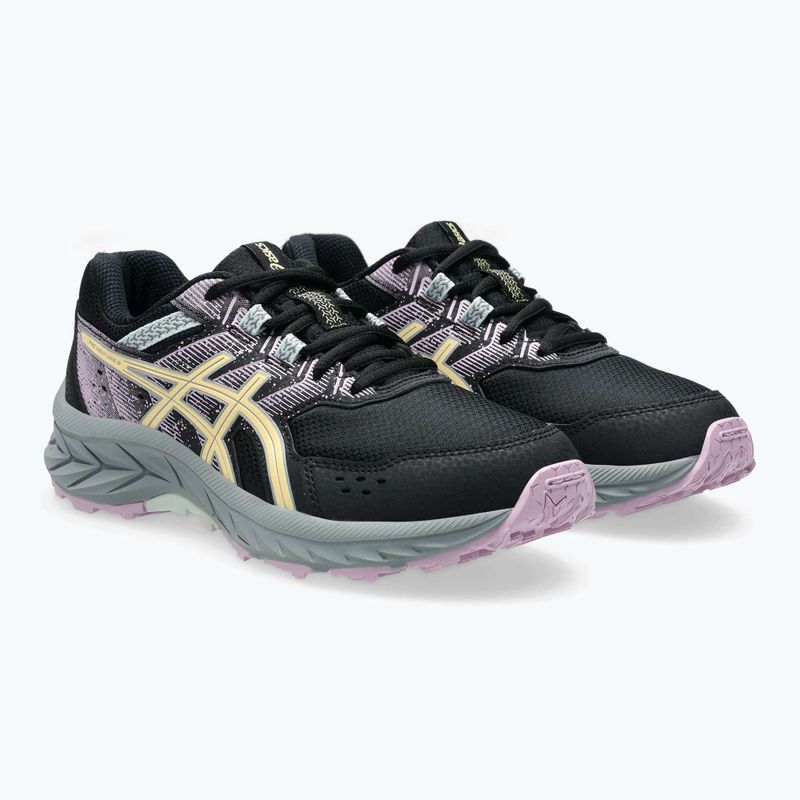 Кросівки для бігу дитячі ASICS Gel-Venture 9 GS black/light orange 10
