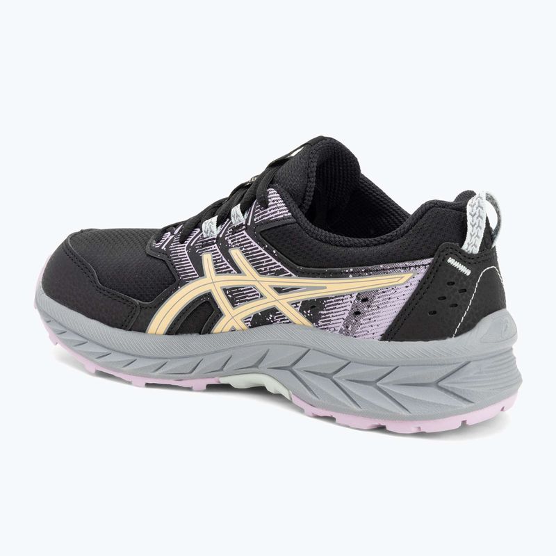 Кросівки для бігу дитячі ASICS Gel-Venture 9 GS black/light orange 3