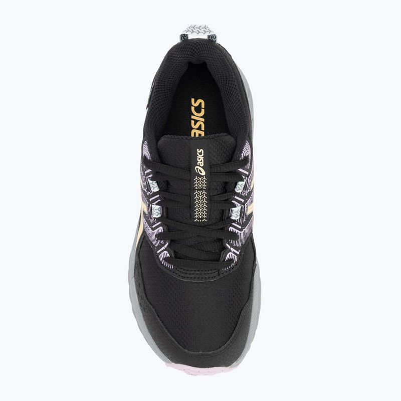 Кросівки для бігу дитячі ASICS Gel-Venture 9 GS black/light orange 5