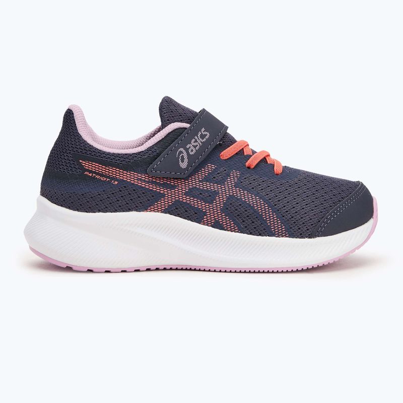 Кросівки для бігу дитячі ASICS Patriot 13 PS indigo fog/papaya 2