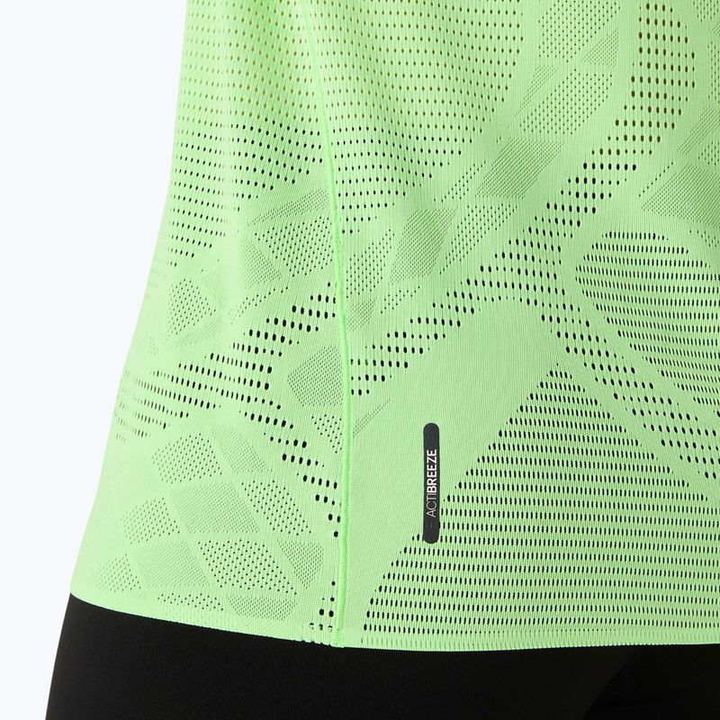 Жіноча бігова футболка ASICS Metarun SS Top illuminate green 6