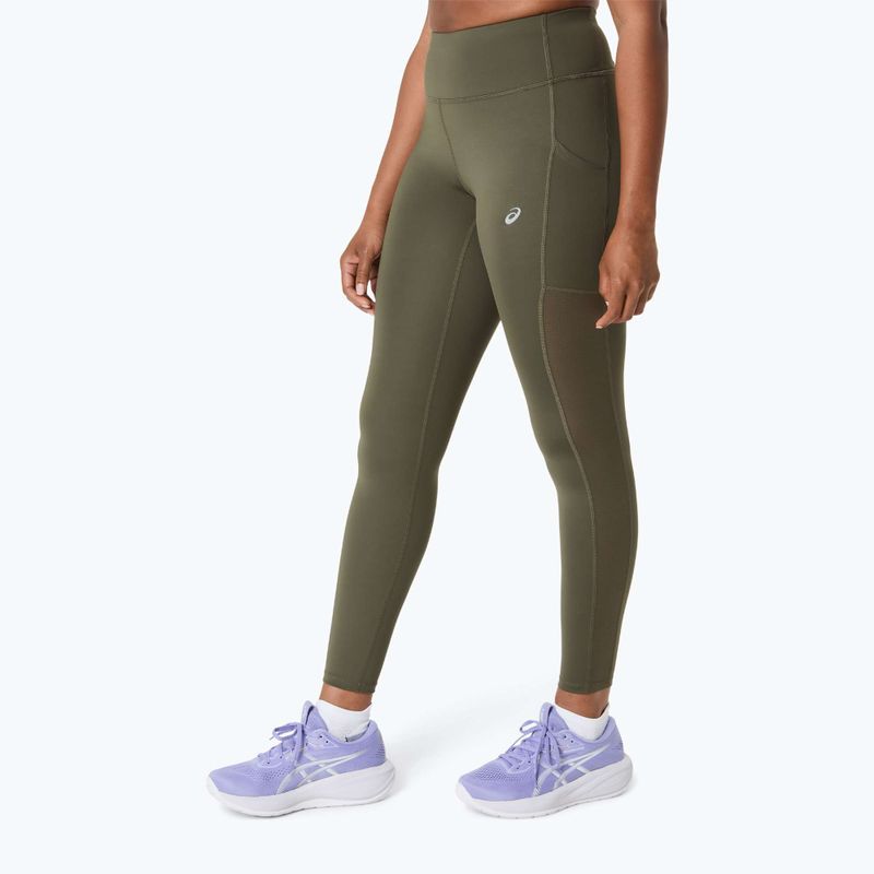 Легінси для бігу жіночі ASICS Core Tight dark olive 3