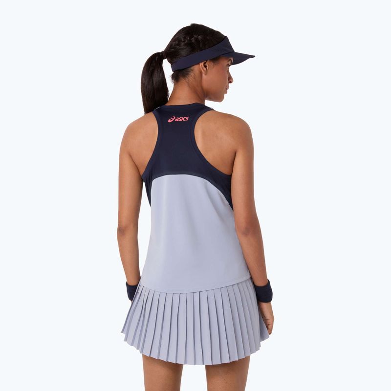 Футболка тенісна жіноча ASICS Match Tank W grey/blue 3