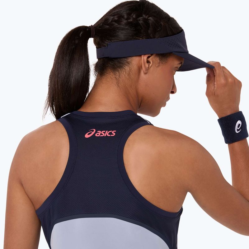 Футболка тенісна жіноча ASICS Match Tank W grey/blue 7