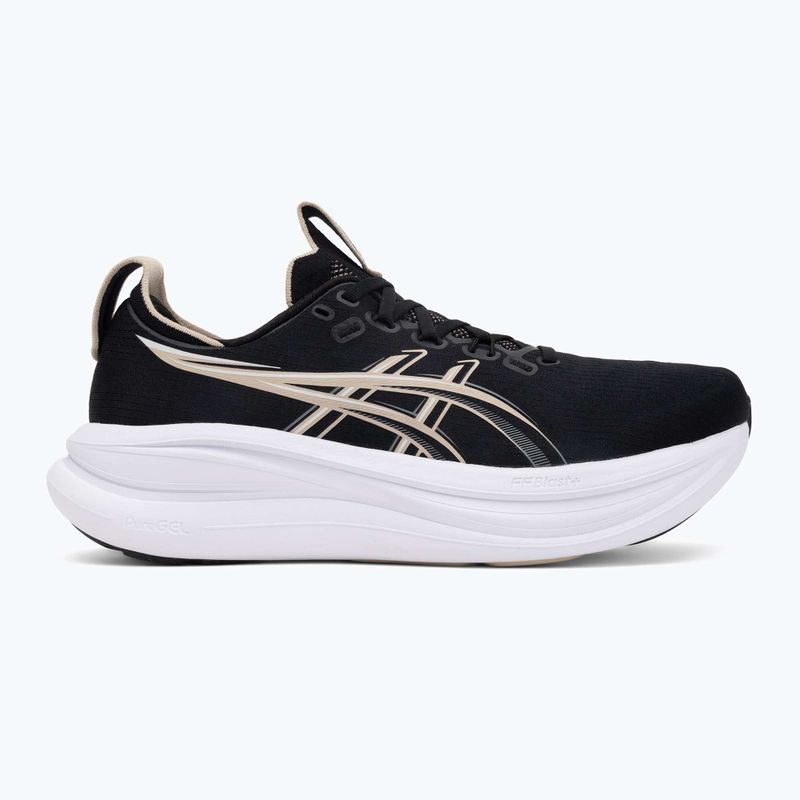 Кросівки для бігу чоловічі Asics Gel-Nimbus 28 black/feather grey 2