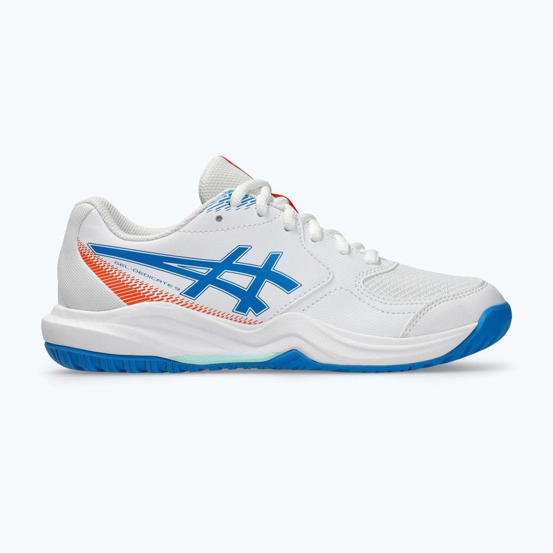 Кросівки тенісні дитячі ASICS Gel-Dedicate 9 GS white/directoire blue 2