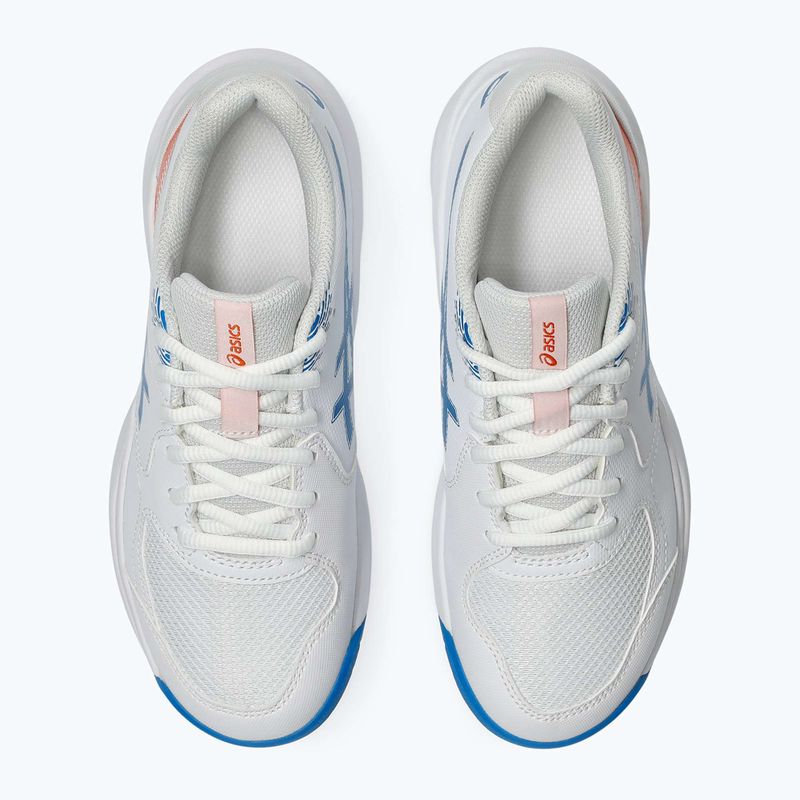 Кросівки тенісні дитячі ASICS Gel-Dedicate 9 GS white/directoire blue 5