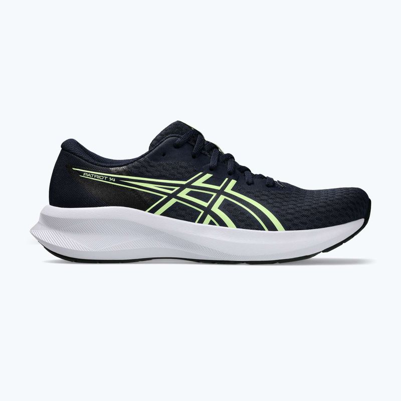 Кросівки для бігу чоловічі ASICS Patriot 14 midnight/illuminate yellow 9