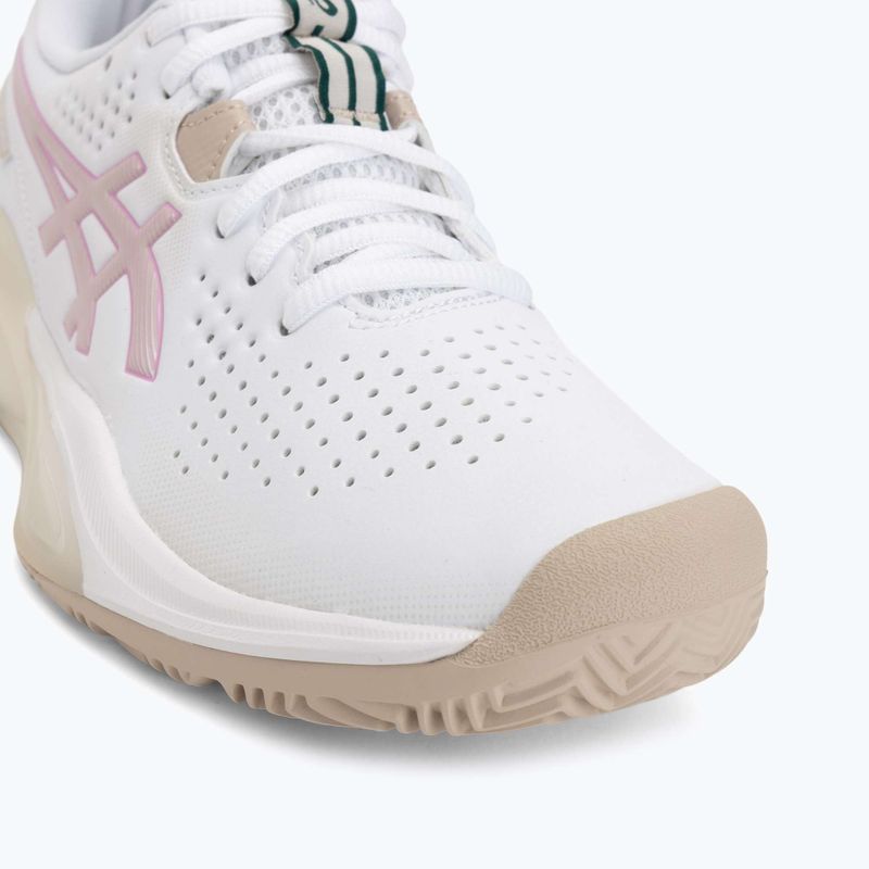 Кросівки для паделя жіноче ASICS Gel-Challenger 15 Padel white/bubblegum 7