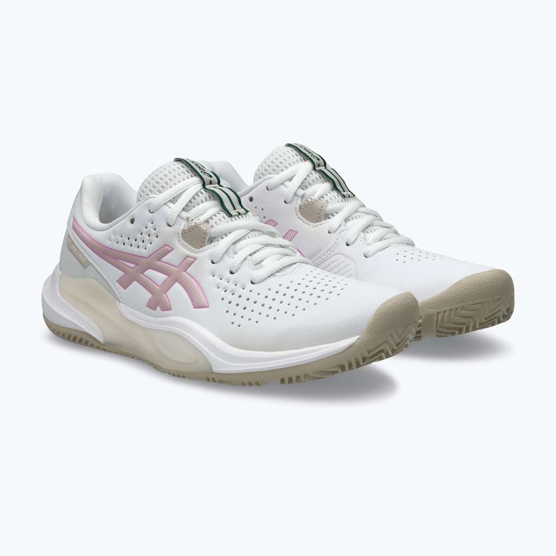 Кросівки для паделя жіноче ASICS Gel-Challenger 15 Padel white/bubblegum 8