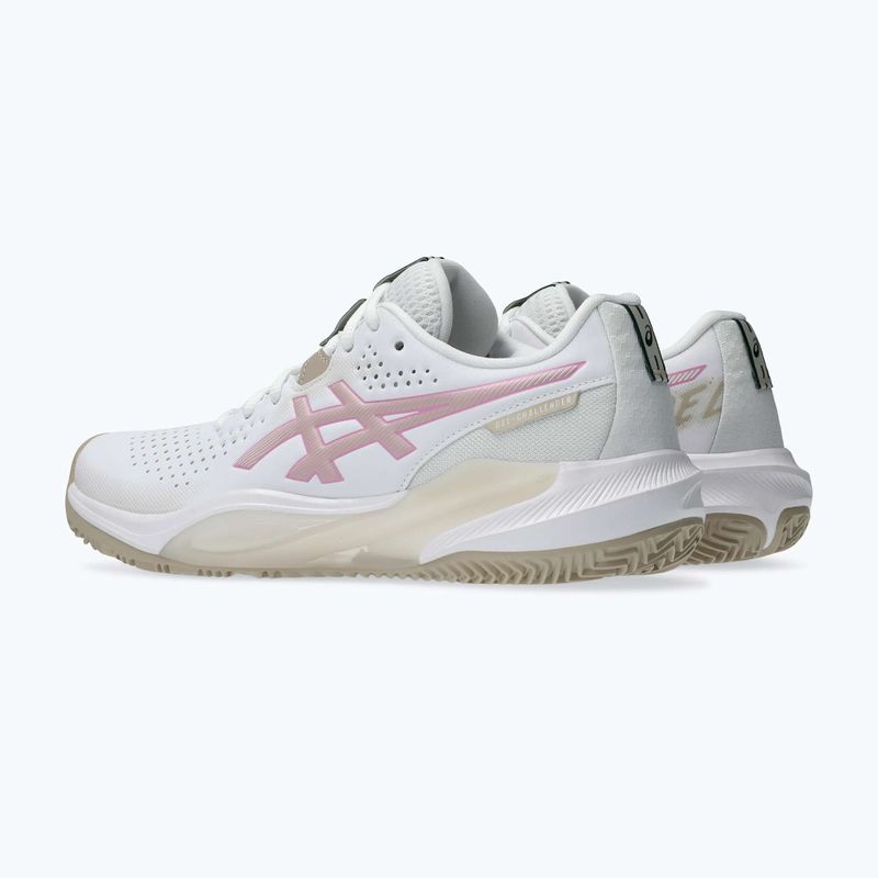 Кросівки для паделя жіноче ASICS Gel-Challenger 15 Padel white/bubblegum 10