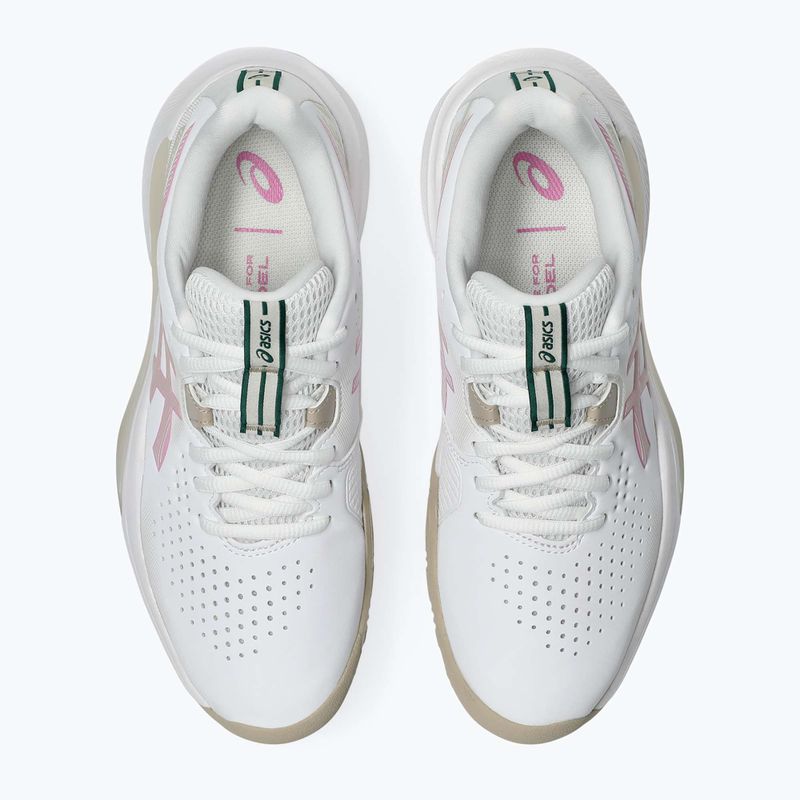 Кросівки для паделя жіноче ASICS Gel-Challenger 15 Padel white/bubblegum 12