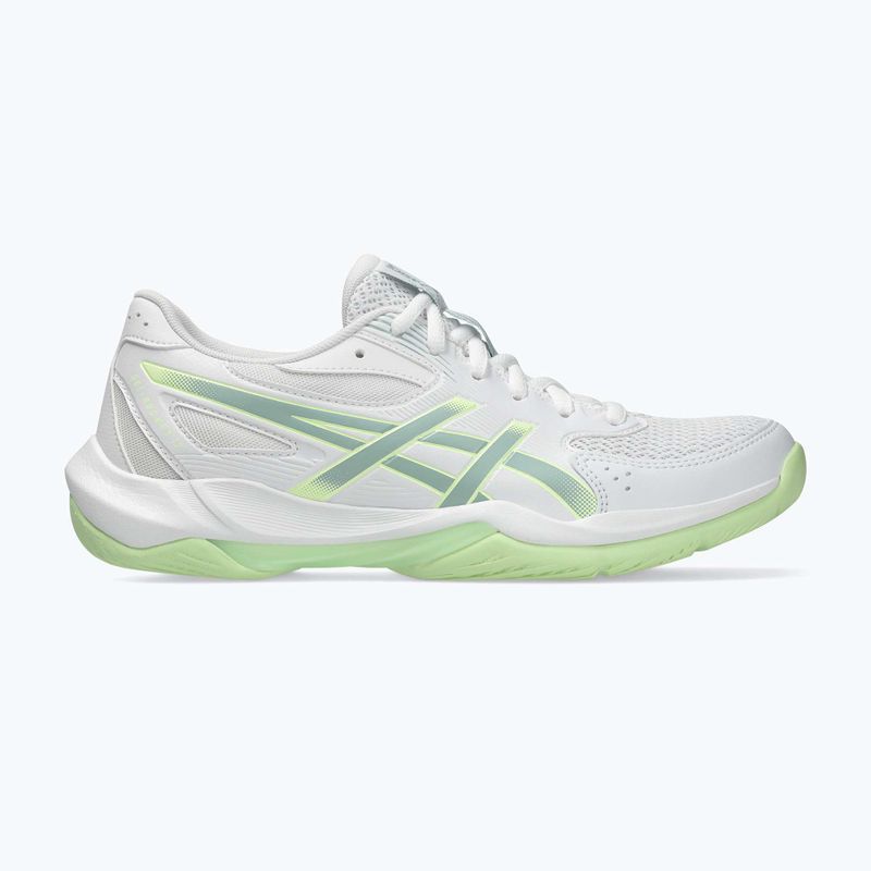 Кросівки волейбольні жіночі ASICS Gel-Rocket 12 white/ocean haze 9