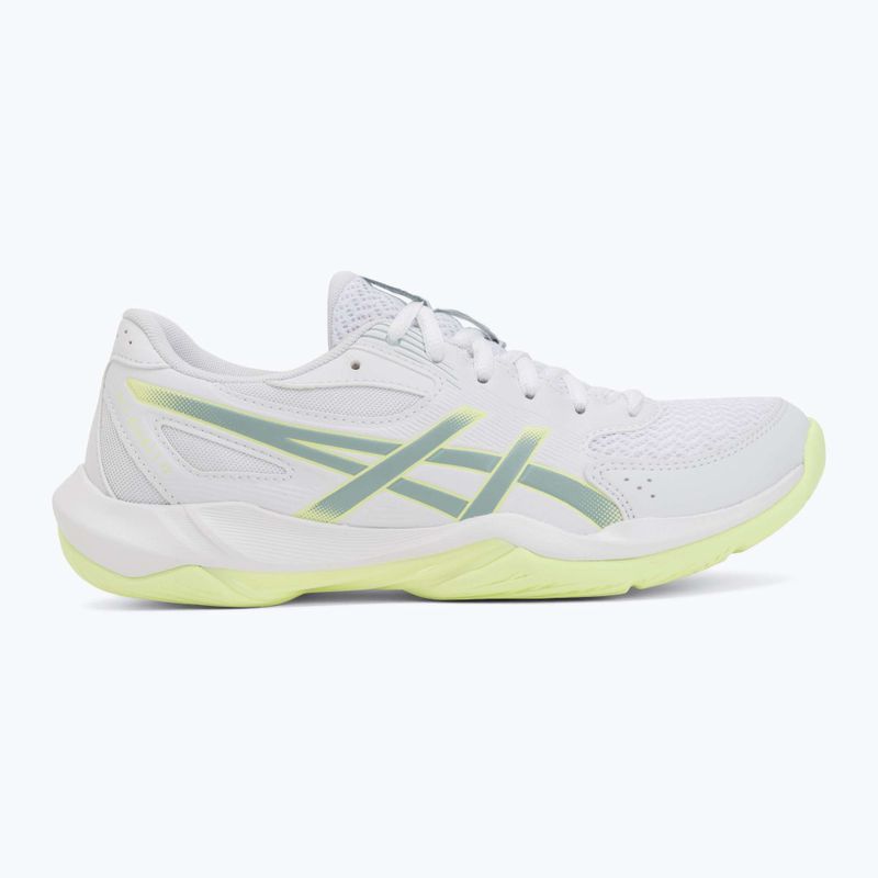 Кросівки волейбольні жіночі ASICS Gel-Rocket 12 white/ocean haze 2