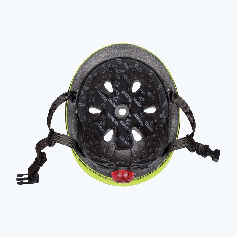 Шолом дитячий Globber Go.Up Lights lime green 6