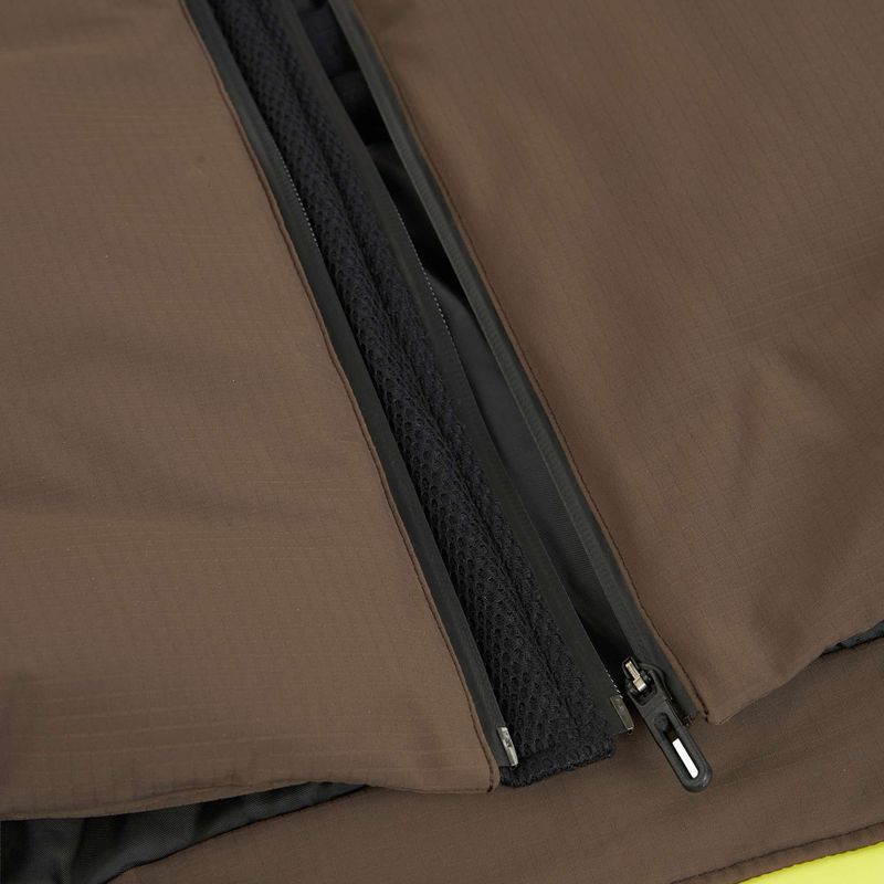 Куртка гірськолижна чоловіча Descente Hybrid Rip Down giant yellow 5