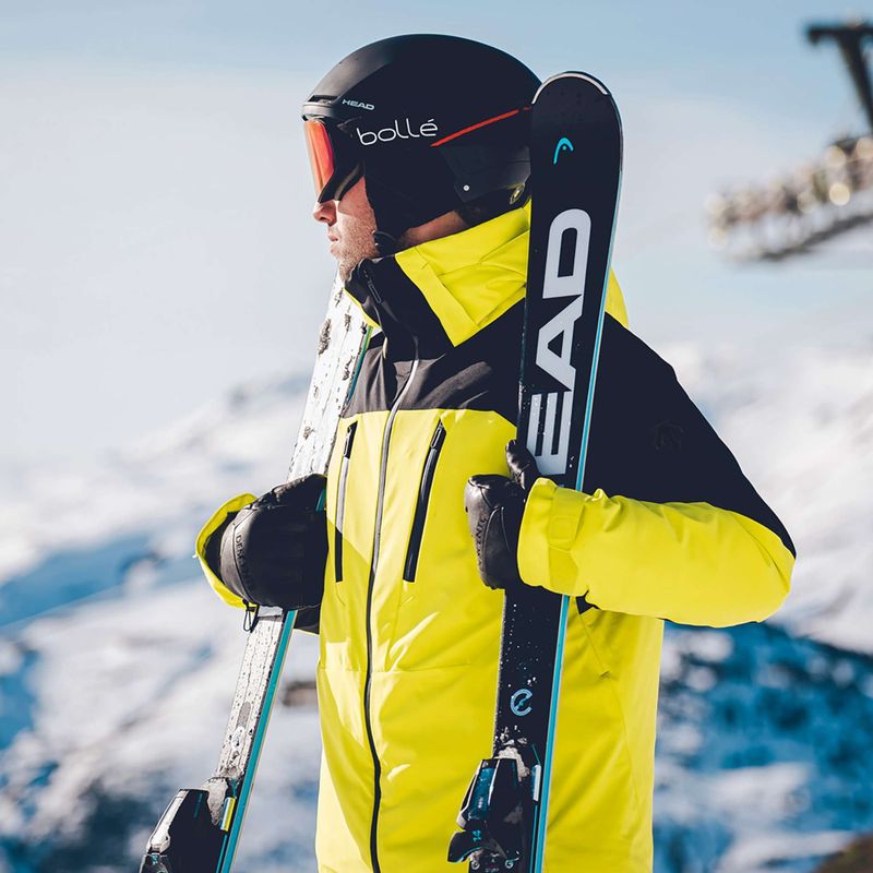 Куртка гірськолижна чоловіча Descente Insulated giant yellow 14