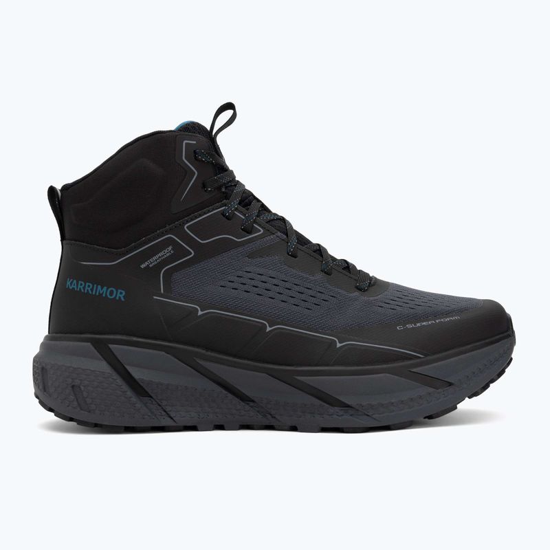 Кросівки трекінгові чоловічі Karrimor Singletrack Mid black/grey 2