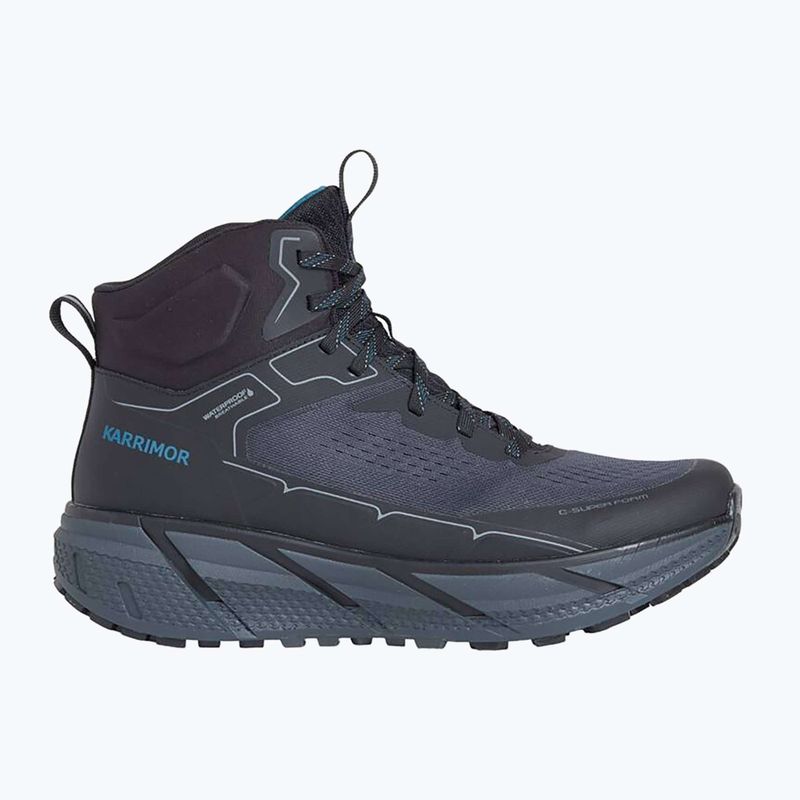 Кросівки трекінгові чоловічі Karrimor Singletrack Mid black/grey 10