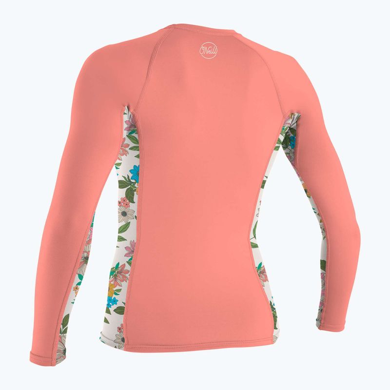 Лонгслів для плавання жіночий O'Neill Side Print Rash Guard desert flower/cara floral 2